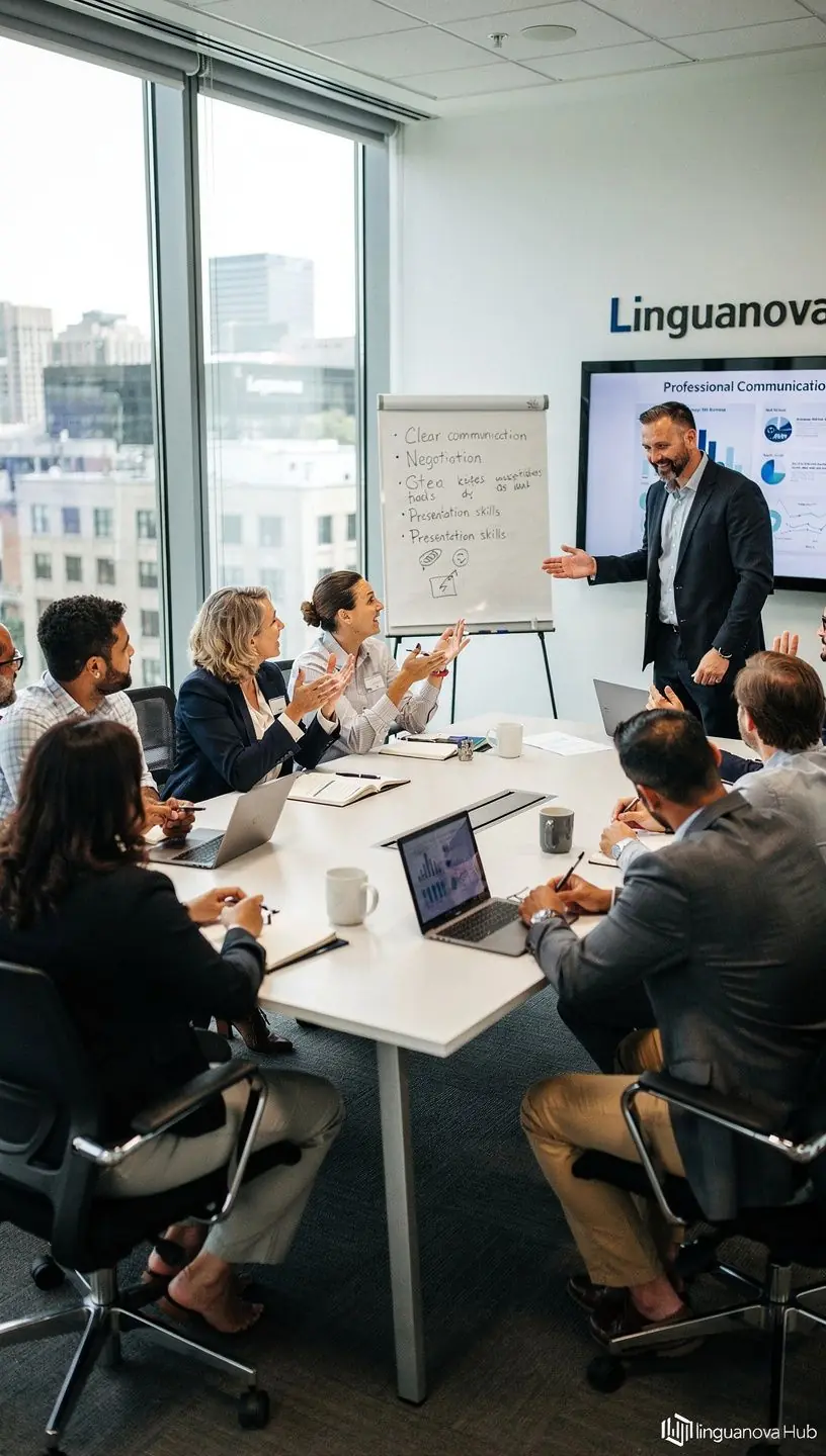 Team strategy meeting